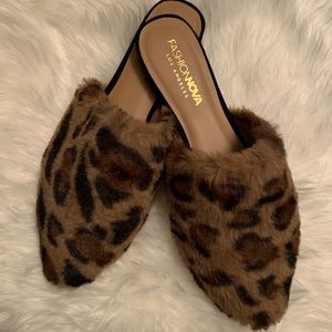 Leopard “Just For Shopping Flats”